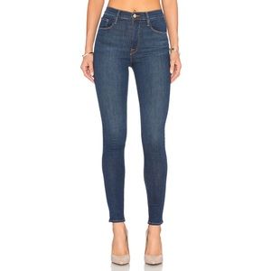 EUC frame ali high rise skinny jeans